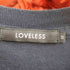 ラブレス LOVELESS ×Jun Inagawa コピーライト2020 コラボ半袖 Tシャツ メンズ JPN:M