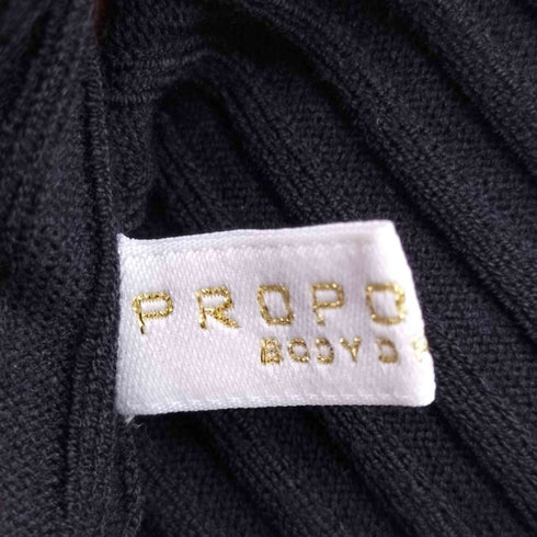 プロポーションバイボディードレッシング PROPORTION BODY DRESSING 配色ナローニットワンピース レディース JPN:M