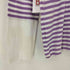 プレイコムデギャルソン PLAY COMME des GARCONS ハートワッペン 袖切替 ボーダー長袖 Tシャツ レディース JPN:M
