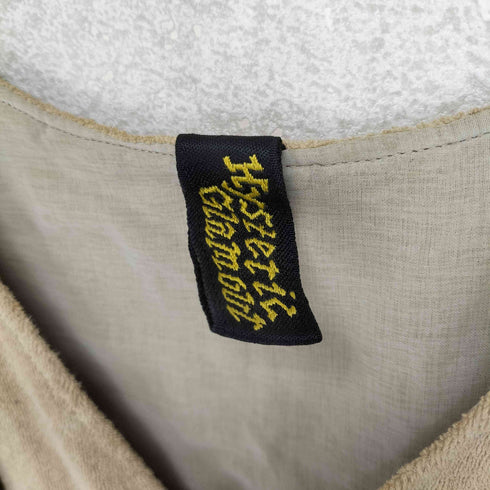ヒステリックグラマー HYSTERIC GLAMOUR パイル地 ユーティリティベスト メンズ FREE