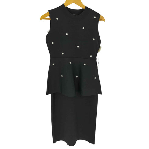 プロポーションバイボディードレッシング PROPORTION BODY DRESSING ドット刺繍ニットセットアップ レディース M