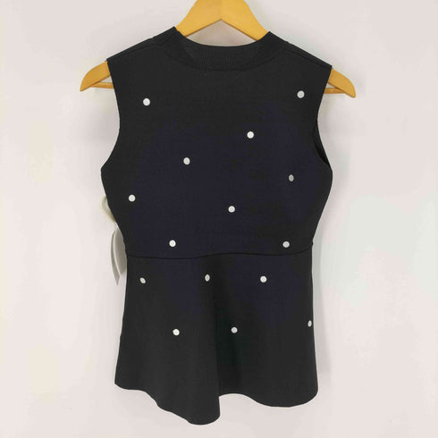 プロポーションバイボディードレッシング PROPORTION BODY DRESSING ドット刺繍ニットセットアップ レディース M