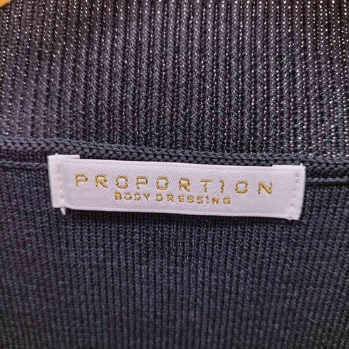 プロポーションバイボディードレッシング PROPORTION BODY DRESSING ドット刺繍ニットセットアップ レディース M
