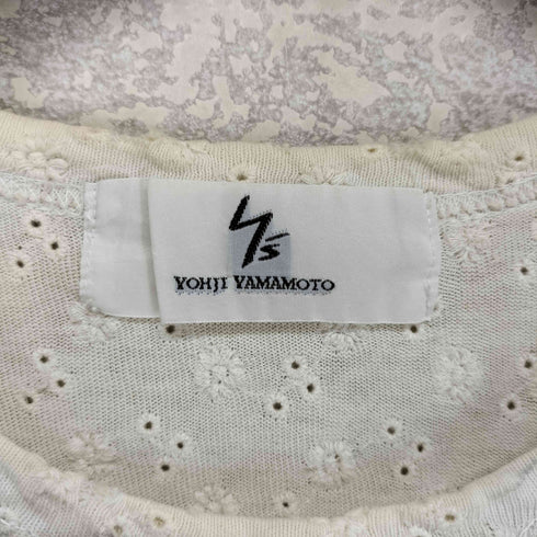 ワイズ Ys 花柄刺繍 半袖 Tシャツ メンズ 3