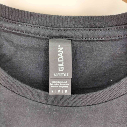ギルダン GILDAN 両面プリント クルーネック バンドTシャツ メンズ JPN:M