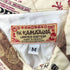 HI KAMA AINA パッケージ総柄 プルオーバー ボタンダウンシャツ メンズ JPN:M