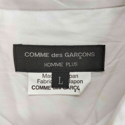 コムデギャルソンオムプリュス COMME des GARCONS HOMME PLUS AD2017 無地 ボタン 長袖 シャツ ワンピース レディース L