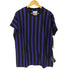 シャリーフ SHAREEF ストライプ クルーネックTシャツ メンズ JPN:2