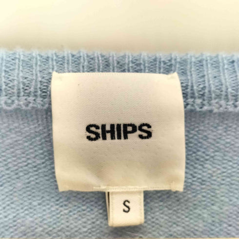 シップス SHIPS カシミヤ100% Vネック セーター メンズ S