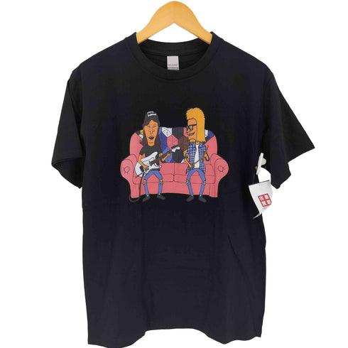 ギルダン GILDAN アニメプリント クルーネックTシャツ メンズ JPN:M