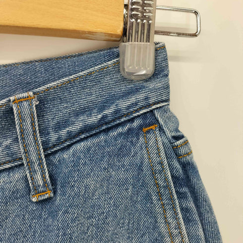 アメリ AMERI DENIM SWEAT DOCKING WIDE PANTS デニムスウェットドッキングワイドパンツ レディース 25
