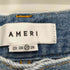 アメリ AMERI DENIM SWEAT DOCKING WIDE PANTS デニムスウェットドッキングワイドパンツ レディース 25