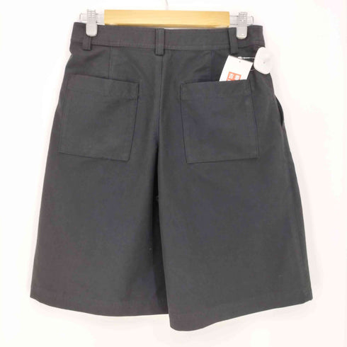 ユニクロ UNIQLO ジャージータックハーフパンツ レディース JPN:L
