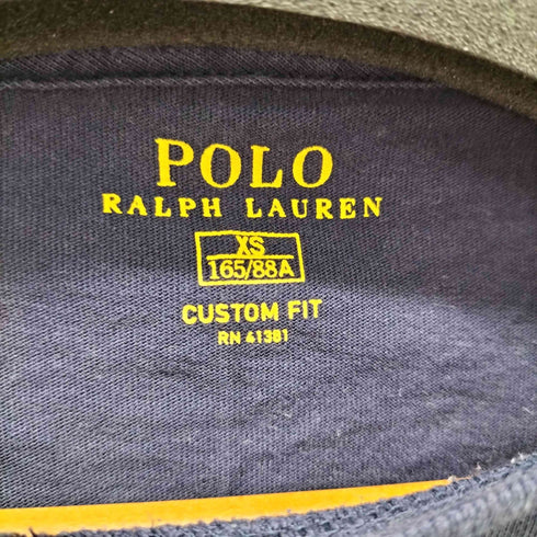 ポロラルフローレン POLO RALPH LAUREN CUSTOM FIT ポニー刺繍 クルーネック Tシャツ レディース XS