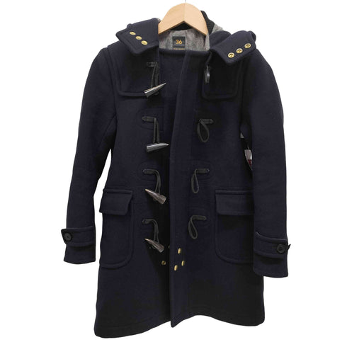 サイベーシックス SCYE BASICS WOOL&CASHMERE ウール カシミヤ混 メルトンダッフルコート メンズ 36