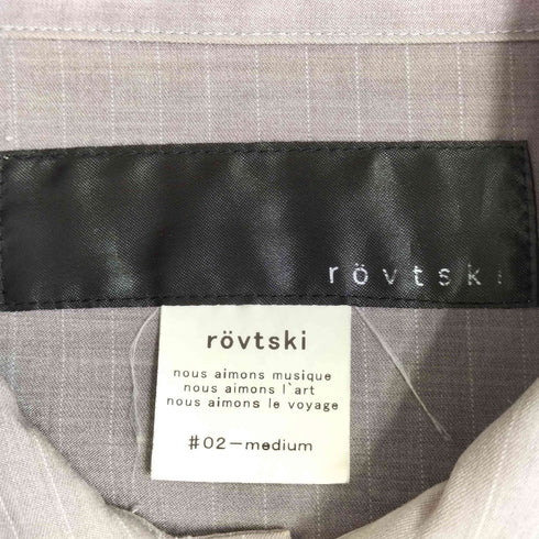 ロフトスキー rovtski ステンカラーハーフコート メンズ JPN:M