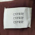 crinkle crinkle crinkle クリンクル クリンクル クリンクル 、コットン フリンジベスト レディース FREE