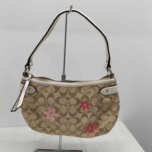 コーチ COACH シグネチャー キャンバス 花柄 ハンドバッグ レディース