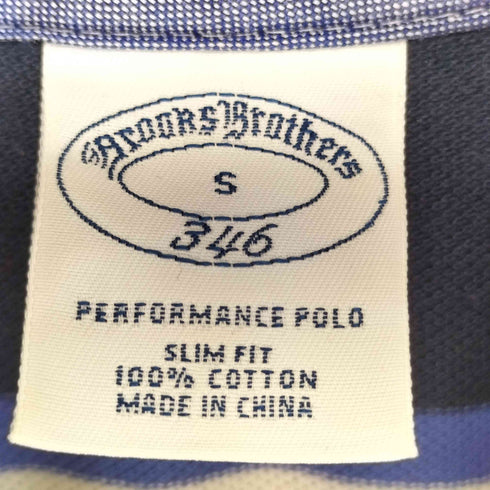 ブルックスブラザーズ BROOKS BROTHERS マルチボーダーポロシャツ メンズ JPN:S