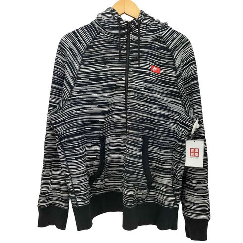 ナイキ NIKE 総柄 フレンチテリー フルジップフーディ メンズ JPN:XL