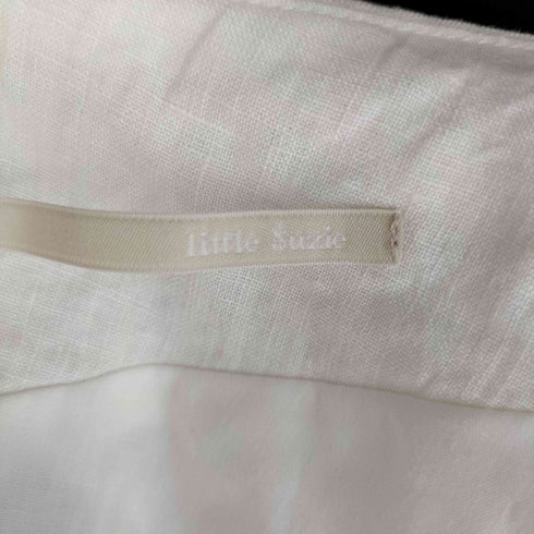 リトルスージー little suzie リネン100 無地 巻きスカート レディース FREE