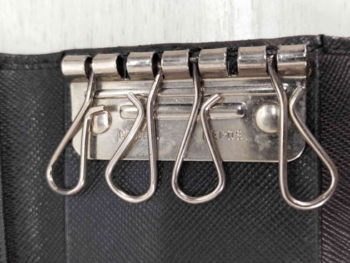 プラダ PRADA SAFFIANO サフィアーノ 6連 キーケース メンズ
