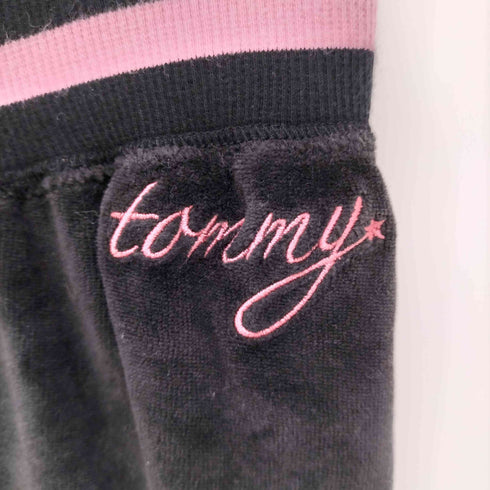 トミージーンズ tommy jeans トミージーンズ tommy jeans Y2K ベロアフレアパンツ レディース import:XS