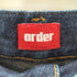 オーダー order order loose denim pants one wash オーダー ルーズ デニム パンツ ワン ウォッシュ メンズ JPN:XS