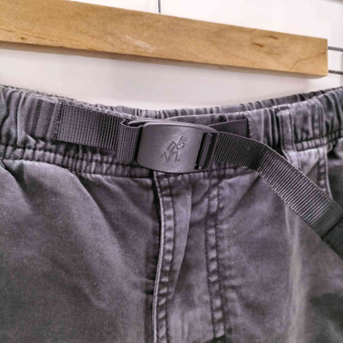 グラミチ GRAMICCI ストレッチ コットン製 クライミング ショート パンツ ウェビング ベルト ガゼット クロッチ ショーツ レディース JPN:M