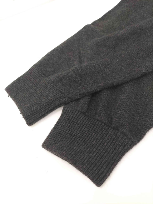 クレプスキュール crepuscule Cotton cashmere turtle コットン カシミア タートルネック ニット チャコール メンズ JPN:2