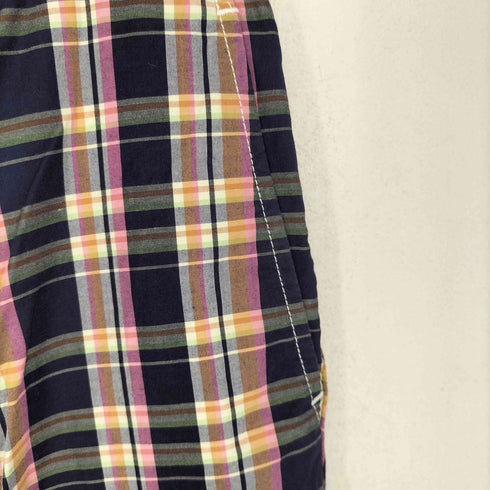 コムデギャルソンオム COMME des GARCONS HOMME AD2010 マドラスチェック コットン ハーフパンツ メンズ L