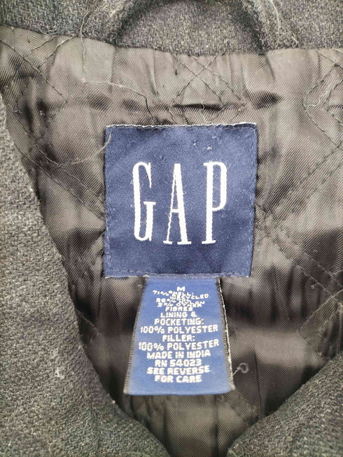 ギャップ Gap 00S 00AW OLD 紺タグ デカタグ スポーツ ウール ジャケット ブルゾン メンズ import:M