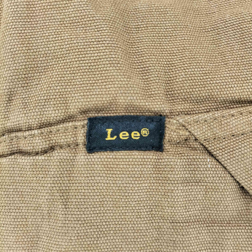 リー Lee PREMIUM SELECT Workwear Vest プレミアム セレクト ワークウェアー ベスト ダック地 裏地ボア スタンド カラー メンズ import:M