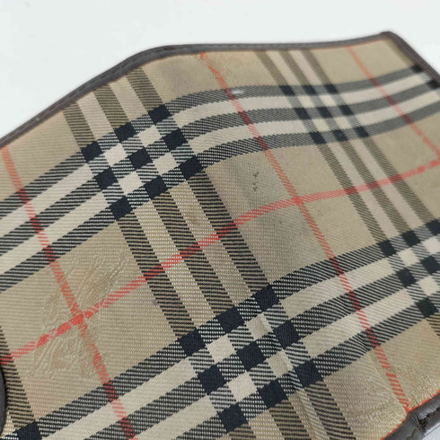 バーバリーズ BURBERRYS ノバチェック 二つ折り がま口財布 レディース