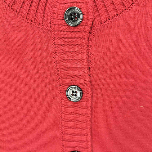 バーバリーロンドン BURBERRY LONDON ロゴ 刺繍 ウール ニット カーディガン レディース 2