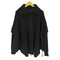 ノーアイディーブラック NO ID.BLACK ドッキングニットドルマンZIP-BLZ メンズ ONE SIZE