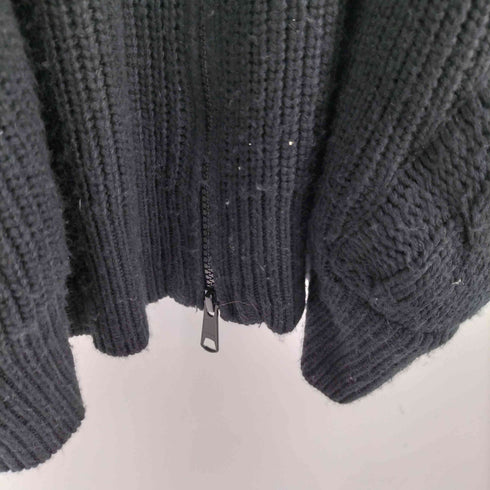 ノーアイディーブラック NO ID.BLACK ドッキングニットドルマンZIP-BLZ メンズ ONE SIZE