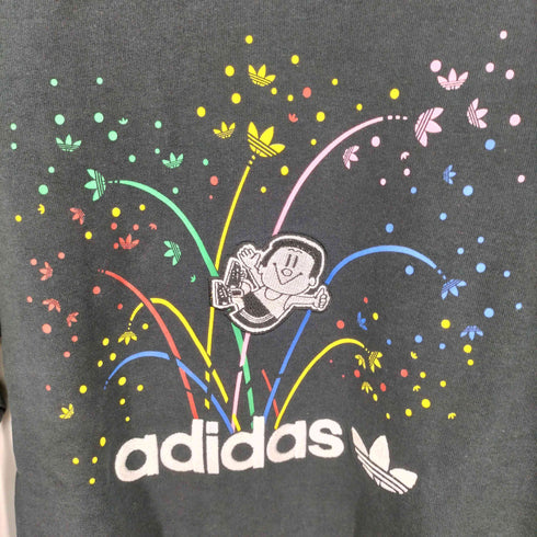 アディダス adidas 00S キャラクター刺繍 クルーネックスウェット adhicolor メンズ JPN:S