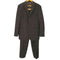 ダナキャランニューヨーク DKNY 90-00S 3B ウール チェック テーラード ジャケット スラックス パンツ セットアップ メンズ US:40