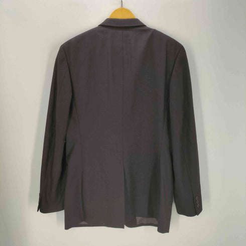 ダナキャランニューヨーク DKNY 90-00S 3B ウール チェック テーラード ジャケット スラックス パンツ セットアップ メンズ US:40