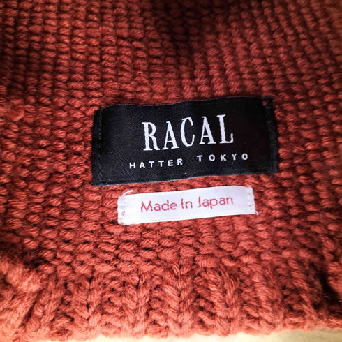 ラカル RACAL Ear knit watch イヤーフラップ ニット ワッチキャップ メンズ