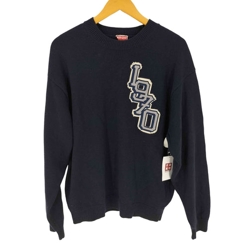 ケンゾー KENZO Tiger Varsity sweatshirt タイガー バーシティー ウールコットン ニット メンズ import:M