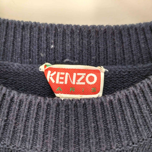 ケンゾー KENZO Tiger Varsity sweatshirt タイガー バーシティー ウールコットン ニット メンズ import:M