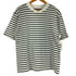 サカイ Sacai クロスオーバーVネック ショートスリーブボーダーTシャツ メンズ JPN:1