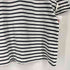 サカイ Sacai クロスオーバーVネック ショートスリーブボーダーTシャツ メンズ JPN:1