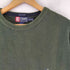 チャップスラルフローレン CHAPS RALPH LAUREN 90S ロゴ刺繍 ヘリンボーン コットンニット メンズ JPN:XXL