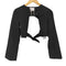 コムデギャルソンノアールケイニノミヤ COMME des GARCONS noir kei ninomiya ベルテッドウールボレロジャケット レディース JPN:XS