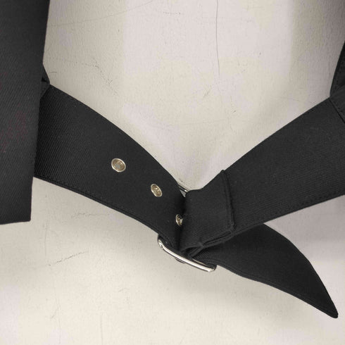コムデギャルソンノアールケイニノミヤ COMME des GARCONS noir kei ninomiya ベルテッドウールボレロジャケット レディース JPN:XS