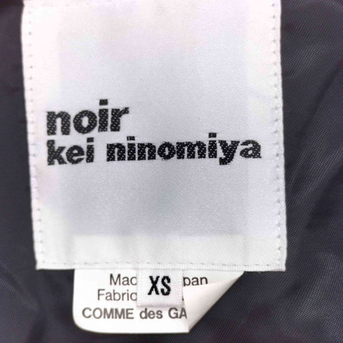 コムデギャルソンノアールケイニノミヤ COMME des GARCONS noir kei ninomiya ベルテッドウールボレロジャケット レディース JPN:XS