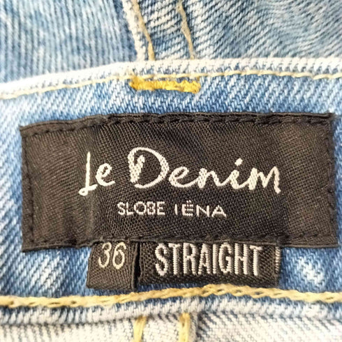 スローブイエナ SLOBE IENA 25SS LE DENIM ストレートデニムパンツ レディース 36